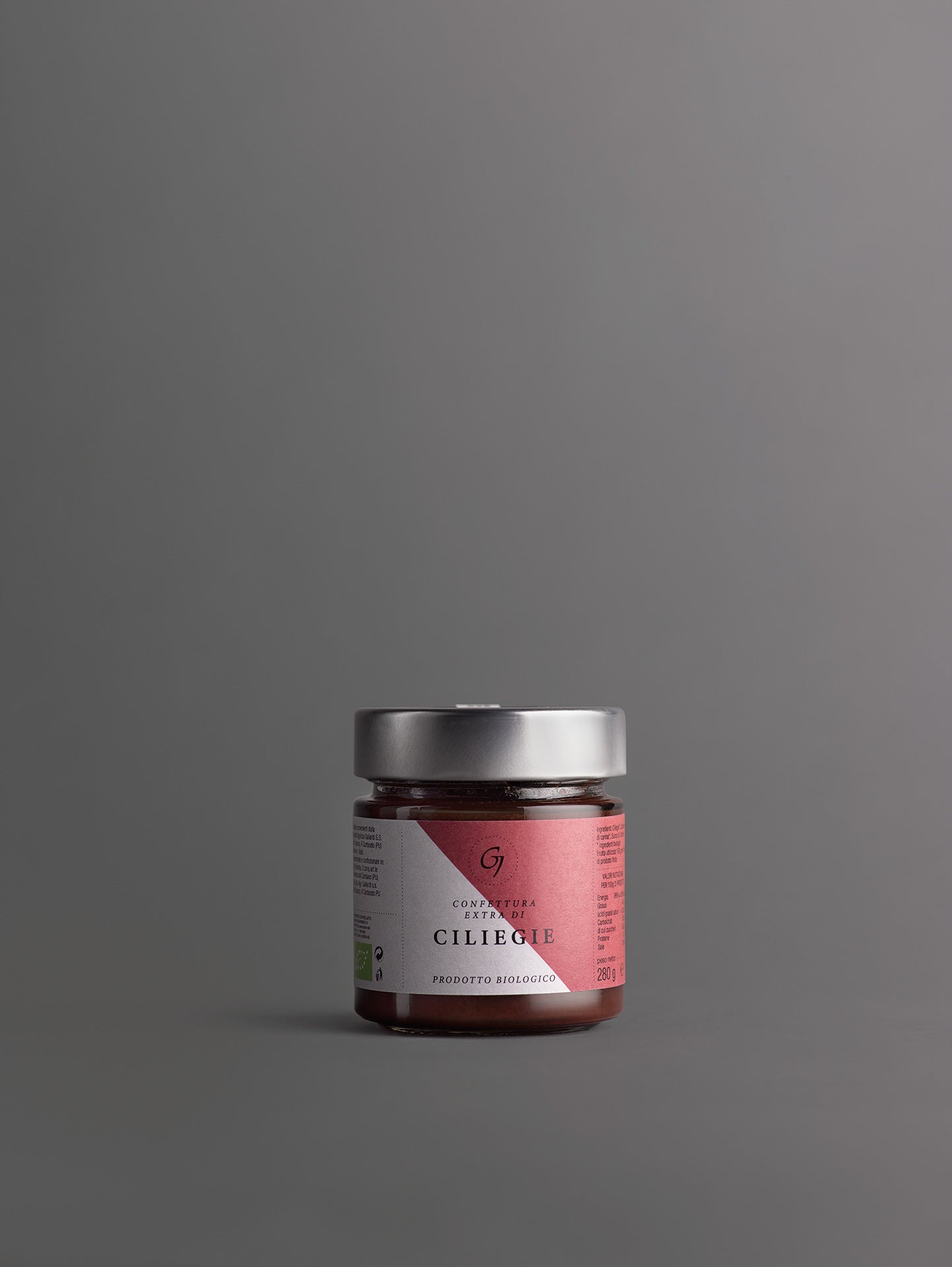 Biologische kersen jam