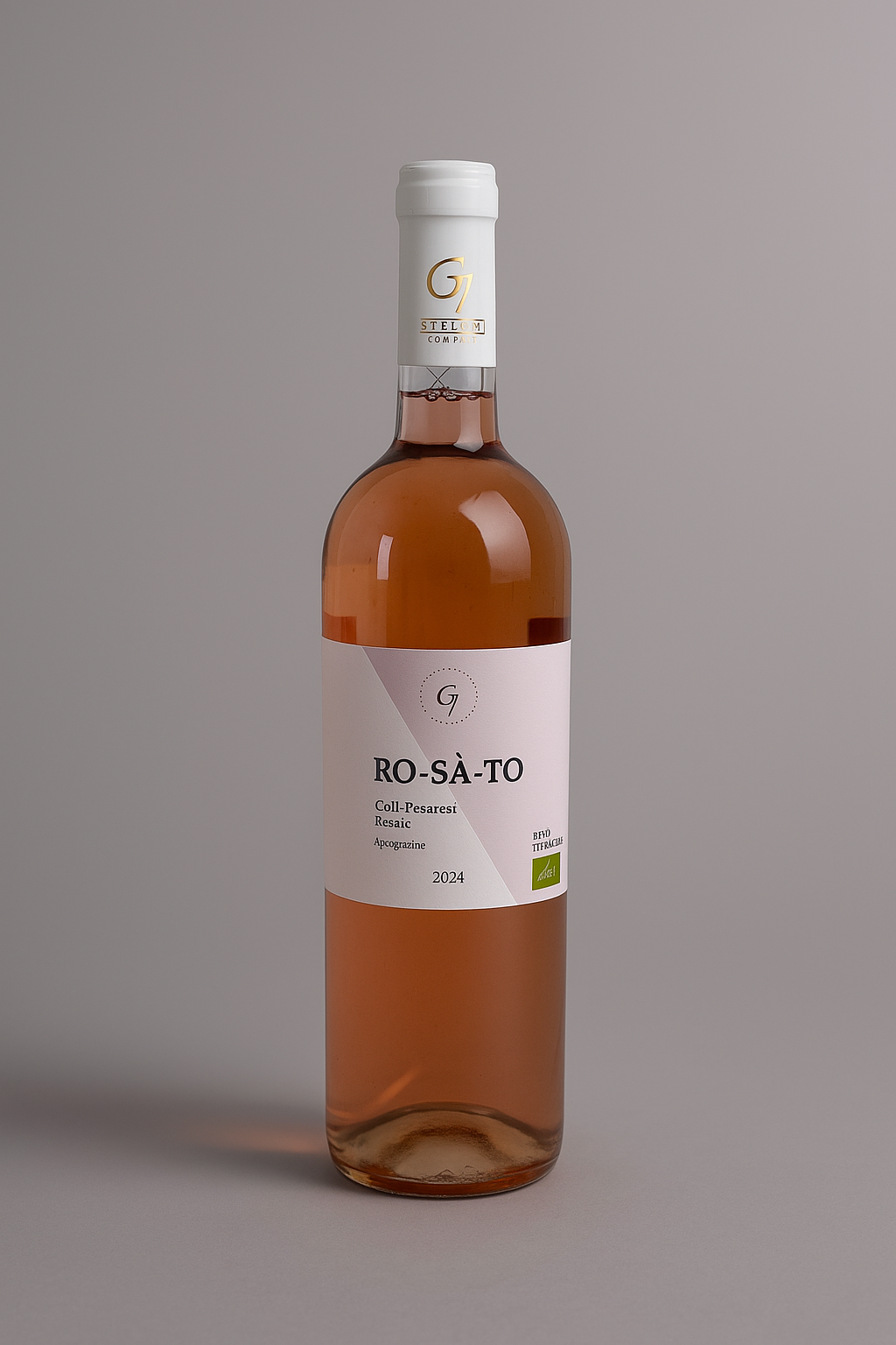 Wijn rosé biologisch - "RO-SÀ-TO" 2024 - 100% Montepulciano - 12,5%