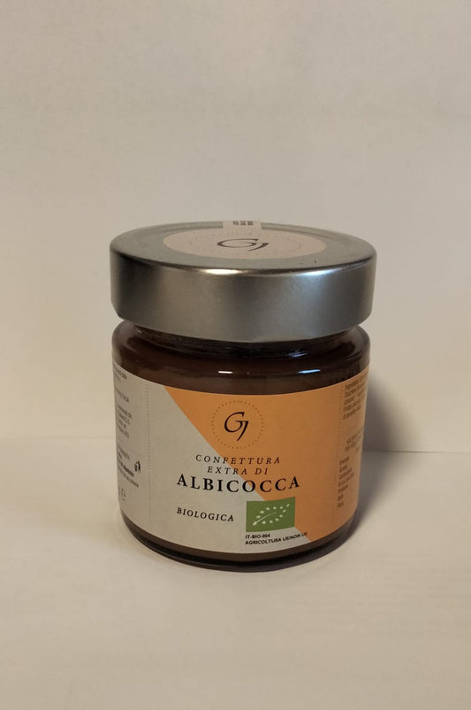 Biologische abrikozen jam